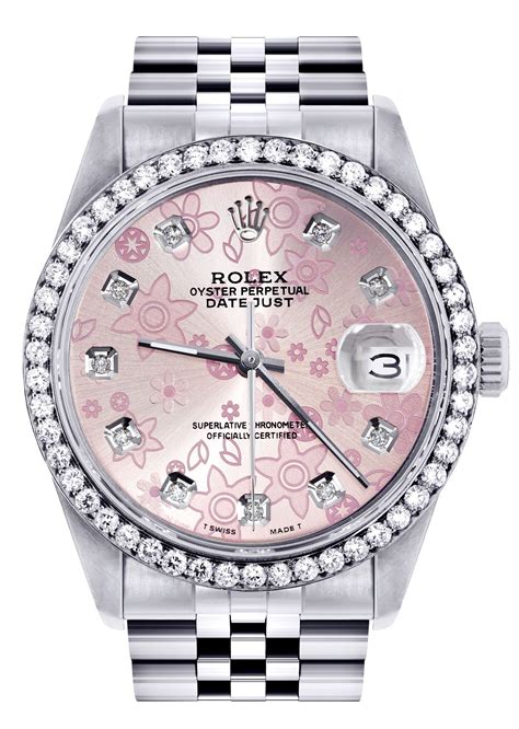 pink rolex dial|rolex lady datejust pink.